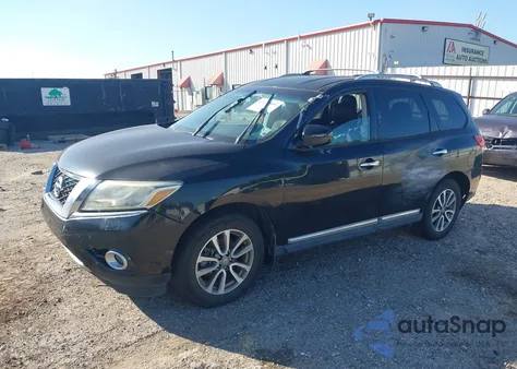 2013 Nissan Pathfinder Sl from USA, damaged, VIN 5N1AR2MN6DC646946
